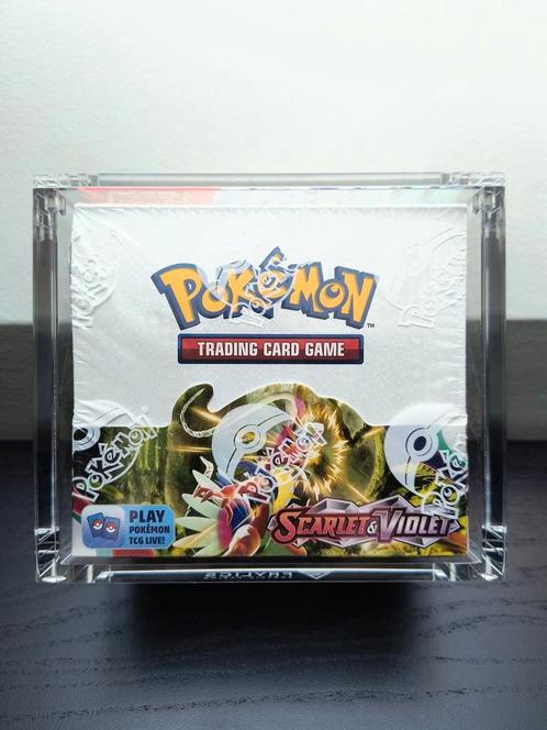 Scarlet & Violet BASE (inclusief acryl), Hobby en Vrije tijd, Verzamelkaartspellen | Pokémon, Zo goed als nieuw, Booster, Ophalen of Verzenden