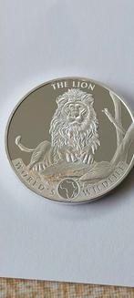 1 oz zilver congo 2025 worlds wildlife de leeuw, Verzenden, Zilver