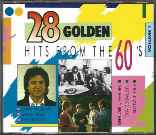2 CD 28 Golden Hits From The 60’s vol 1, CD & DVD, CD | Pop, Comme neuf, 1960 à 1980, Enlèvement ou Envoi