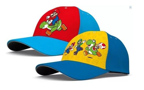 Super Mario Baseball Cap / Pet - Diverse Uitvoeringen, Kinderen en Baby's, Kinderkleding | Petten en Hoeden, Nieuw, Jongen of Meisje