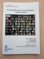 Encyclopedie van de criminologische wetenschappen, Boeken, Studieboeken en Cursussen, Ophalen, Zo goed als nieuw, Hoger Onderwijs