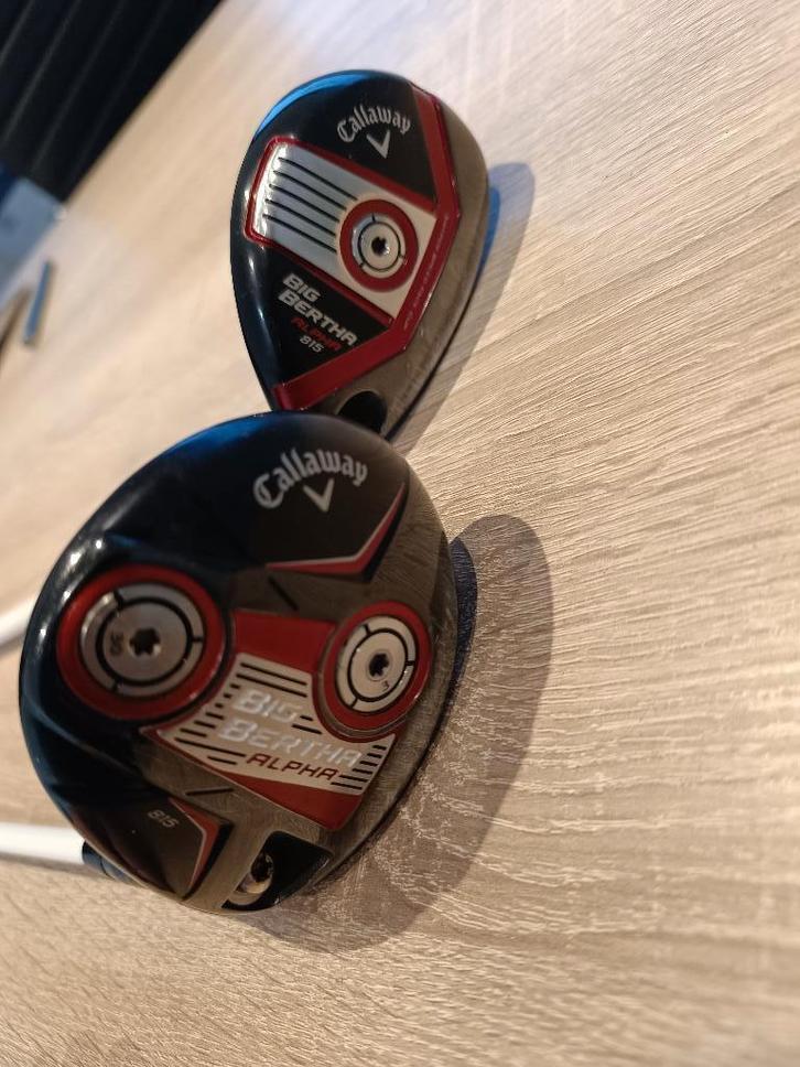 Callaway Big Bertha Alpha 815 hybride en wood, Sport en Fitness, Golf, Gebruikt, Club, Callaway, Ophalen