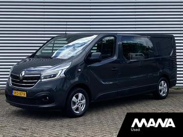 Renault Trafic 2.0 dCi 120PK T29 L2H1 DC Business Airco Mult, Auto's, Voorwielaandrijving, Stof, Gebruikt, Euro 6