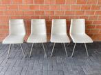4 stoelen in lederlook, Huis en Inrichting, Stoelen, Ophalen, Gebruikt
