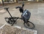 Brompton C Line zwarte editie, Fietsen en Brommers, Fietsen | Vouwfietsen, Overige merken, 16 tot 18 inch, Versnellingen, Zo goed als nieuw