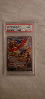 Ethans ho oh  psa 10 eventueel te ruil met M charizard x 125, Hobby en Vrije tijd, Ophalen of Verzenden