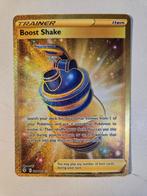 Pokémon Boost Shake 229/203 – Gold Secret Rare – Mint, Ophalen of Verzenden, Nieuw, Losse kaart