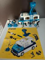 Camionnette TV à nacelle avec 3 personnages PLAYMOBIL, Enlèvement, Utilisé, Playmobil en vrac
