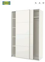 Ikea Mehamn schuifdeuren voor Pax kast van 150x236cm, Ophalen, Gebruikt, 100 tot 150 cm, 200 cm of meer