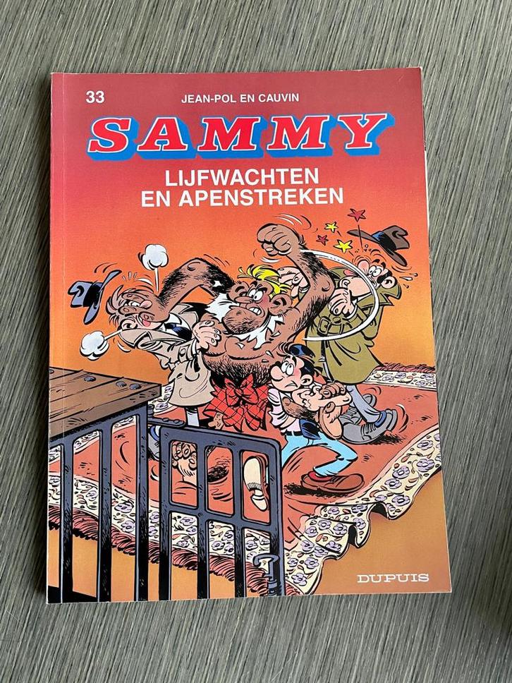 Sammy | 33. Lijfwachten en apenstreken, Livres, BD, Utilisé, Une BD, Envoi