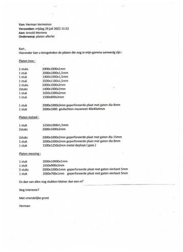 te koop beschikbaar voor biedingen