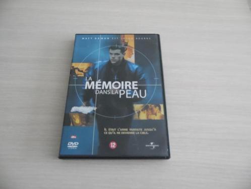 HET GEHEUGEN IN DE HUID, Cd's en Dvd's, Dvd's | Thrillers en Misdaad, Zo goed als nieuw, Actiethriller, Vanaf 12 jaar, Verzenden