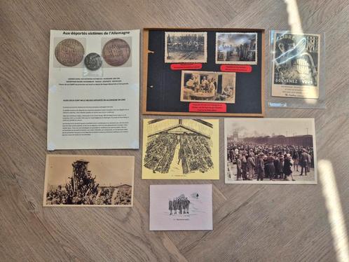 Set WOII deportatieposters, foto's & herinneringsstukken, Verzamelen, Militaria | Tweede Wereldoorlog, Ophalen of Verzenden