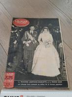 Le soir illustré: 16/04/1953: trouw prinses Josephine-Charlo, Verzamelen, Ophalen of Verzenden