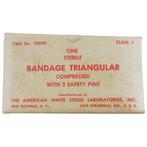 Armée américaine - Bandage triangulaire, Autres types, Armée de terre, Envoi