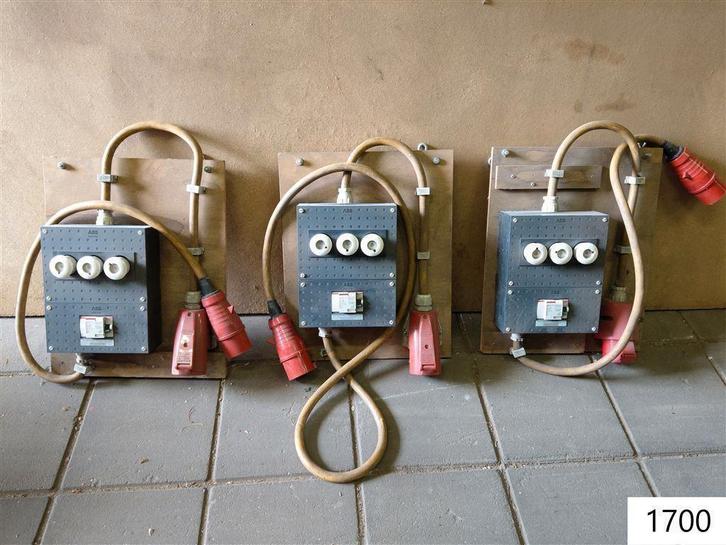 1700. Testbord / stoppenkast / wandverdeler / schakelkast, Hobby en Vrije tijd, Elektronica-componenten, Gebruikt, Ophalen