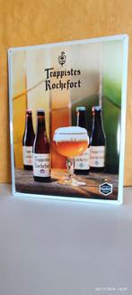 Plaque en métal bière TRAPPISTES ROCHEFORT ., Collections, Marques de bière, Enlèvement ou Envoi, Neuf, Panneau, Plaque ou Plaquette publicitaire