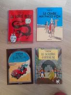 TINTIN - Hergé - 4 BD en PETIT FORMAT - Comme NEUFS, Comme neuf, Plusieurs BD, Enlèvement ou Envoi, Hergé