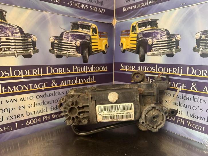 Mercedes E klasse s211 luchtpomp, Auto-onderdelen, Ophanging en Onderstel, Mercedes-Benz, Gebruikt