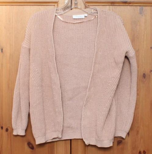 Roze gilet, zonder knopen (maat 140), Kinderen en Baby's, Kinderkleding | Maat 140, Zo goed als nieuw, Meisje, Overhemd of Blouse