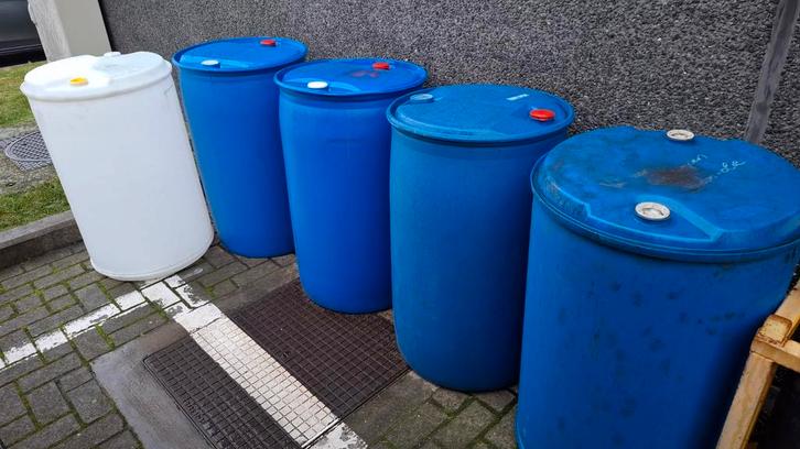 Blauwe regenton, Tuin en Terras, Regentonnen, Kunststof, 150 liter of meer, Ophalen