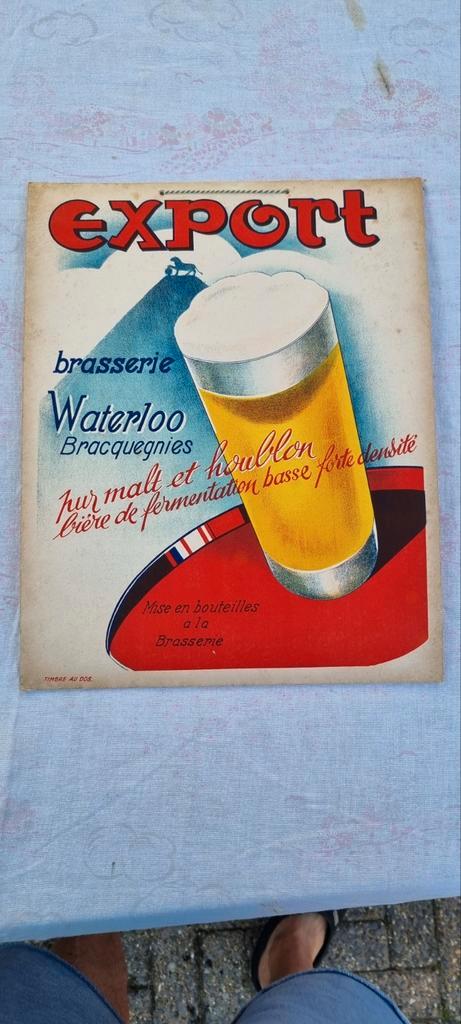 oude kartonnen claim, Verzamelen, Merken en Reclamevoorwerpen, Ophalen of Verzenden