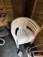 4 tuin stoelen, Tuin en Terras, Tuinstoelen, Ophalen, Gebruikt, Plastic