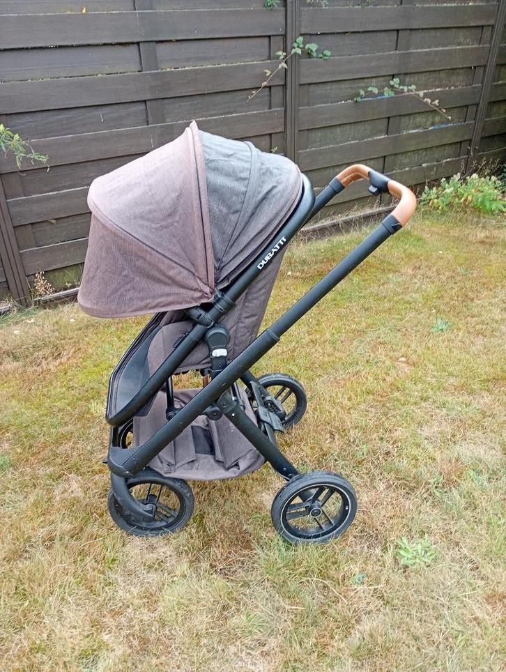 Buggy Dubatti, Kinderen en Baby's, Buggy's, Gebruikt, Overige merken, Duomodel, Regenhoes, Verstelbare rugleuning, Voetenzak, Zonnekap