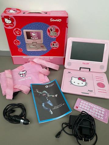 Hello Kitty portable DVD speler / Car play Sanrio