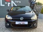 Volkswagen GOLF Cabriolet 1.2 TSI*XENON*CUIRE*LED*GPS*CRUISE, 4 zetels, 105 pk, Gebruikt, Zwart
