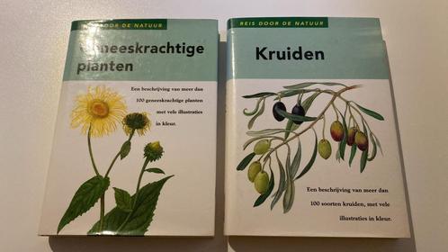 2 Boeken - Kruiden & Geneeskrachtige planten - Hardcover, Boeken, Wonen en Tuinieren, Zo goed als nieuw, Tuinieren en Tuinplanten