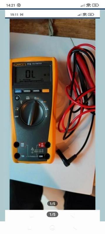 Nieuwe Fluke 77 IV-multimeter beschikbaar voor biedingen