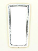 Miroir " rétroviseur " 50s ~ Vintage ~ Spiegel ( 80 x 43 ), Moins de 50 cm, Utilisé, Enlèvement ou Envoi, Moins de 100 cm