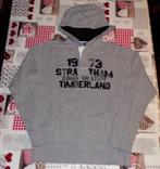 176 Timberland hoodie trui kap grijs als nieuw, Jongen, Trui of Vest, Timberland, Ophalen of Verzenden