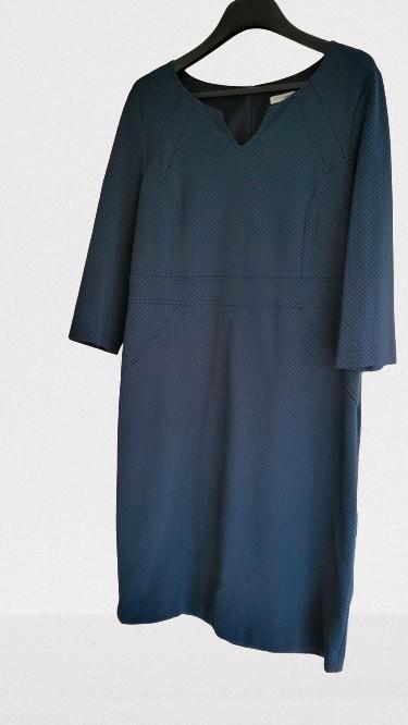 Stijlvolle jurk merk Atmos Fashion mt 44, Kleding | Dames, Grote Maten, Zo goed als nieuw, Jurk, Ophalen of Verzenden