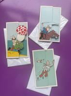 Tintin 3 cartes pliantes avec couverture, Comme neuf, Enlèvement ou Envoi