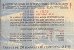 Contre la tuberculose carnet de 10 timbres., Timbres & Monnaies, Timbres | Europe | Belgique, Enlèvement ou Envoi
