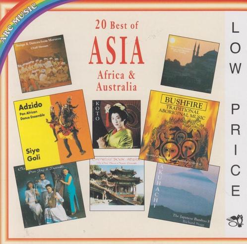 20 best of Asia Africa & Australia, Cd's en Dvd's, Cd's | Wereldmuziek, Zo goed als nieuw, Aziatisch, Ophalen of Verzenden