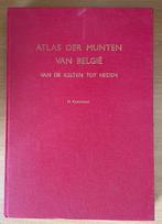 Boek Atlas der Munten van België Hugo Vanhoudt, Ophalen of Verzenden