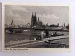 Postkaart Köln. Neue Brücke und Dom, Duitsland, Ongelopen, Ophalen of Verzenden