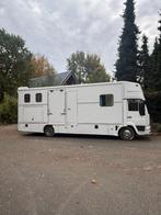 Paardenvrachtwagen mobilhome kampeerwagen 4 P horse truck, Dieren en Toebehoren, Paarden en Pony's | Trailers en Aanhangwagens