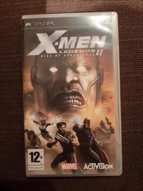 PSP X-men Legends 2 - rise of the apocalypse (compleet), Games en Spelcomputers, Games | Sony PlayStation Portable, Zo goed als nieuw