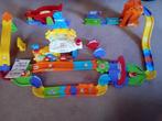 Vtech Super Race circuit met race auto, Ophalen, Gebruikt