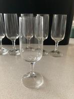 6 kristallen sherry glazen H14cm, Enlèvement