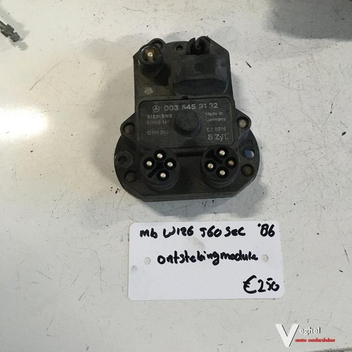Mercedes W126 560 SEC 1986  Ontstekingsmodule 003 545 91 32, Auto-onderdelen, Elektronica en Kabels, Gebruikt, Ophalen of Verzenden