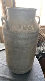 Metalen vintage melkkan, Antiek en Kunst, Curiosa en Brocante, Ophalen of Verzenden