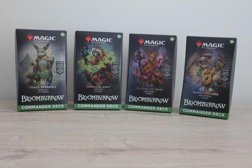 Bloomburrow Commander Decks Magic The Gathering Family Matte, Hobby en Vrije tijd, Verzamelkaartspellen | Magic the Gathering