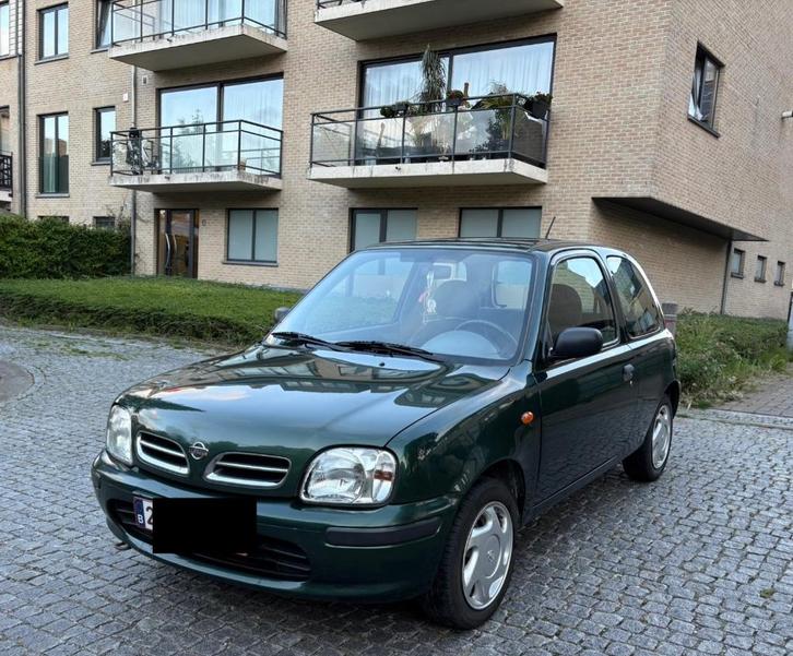 Nissan Micra 1.0 16V Benzine, Auto's, Nissan, Particulier, Micra, Airbags, Centrale vergrendeling, Metaalkleur, Open dak, Radio