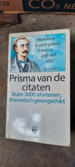 Prisma van de citaten, Ophalen of Verzenden, Zo goed als nieuw
