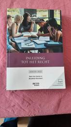 Inleiding tot het recht - editie 2022, Ophalen, Nieuw, Hoger Onderwijs, Mark Van Hoecke en Boudewijn Bouckaert